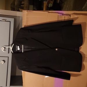 1 blk, 1 camel, sag harbor, fully lined wool blazers size 8